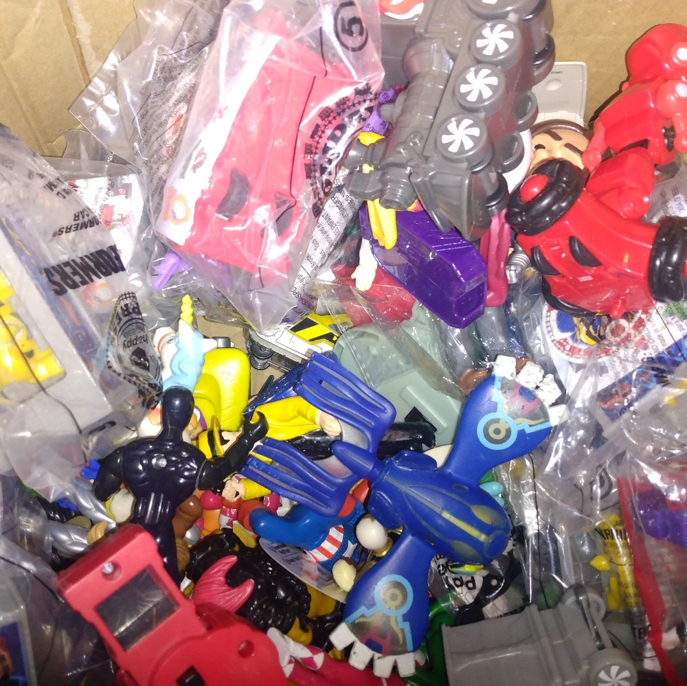 15-20lb of vintage to now McDonald's toy bundle